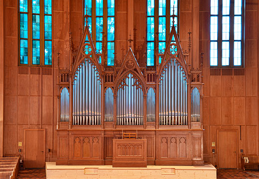 Deutsch-romantische Kegelladen-Orgel von 1889